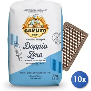 Caputo Farina 00 Classica Doppio Zero 1 Kg 10x Multipack