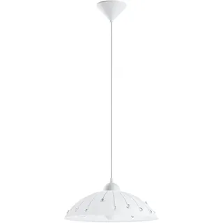 EGLO Vetro 1-flg. 35 cm rund weiß satiniert