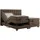 MKS Boxspringbett mit Motor elektrisch Elektro 180x200cm Braun H3 Braun