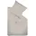 Mako-Satin Grau 240 x 220 cm + 3 x 80 x 80 cm