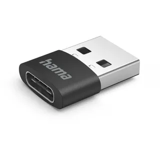 Hama USB-C-Adapter ohne Kabel USB-A-Stecker - USB-C-Buchse 480 Mbit/s 3 Stück