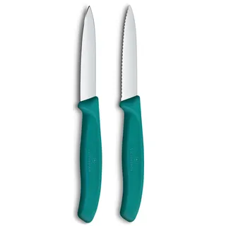 Victorinox Swiss Classic Gemüsemesser-Set 8 cm 2-tlg. Grün