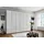Drehtürenschrank Monaco 295,2 x 236 x 58 cm Grau