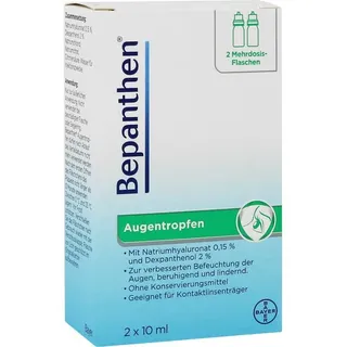 Bayer Bepanthen Augentropfen 2 x 10 ml