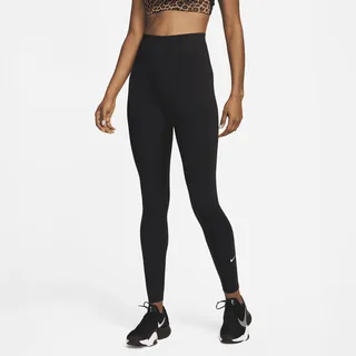 Nike Damen One Df Hr Leggings, Black/White, XL EU