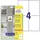 Avery Zweckform Universaletiketten L7876-20 Weiß 105 x 148 mm 20 Blatt 80 St