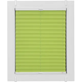 sunlines Plissee »One Size Style Crepe« blickdicht ohne Bohren verspannt Zubehörfarbe weiß, zum Klemmen, grün
