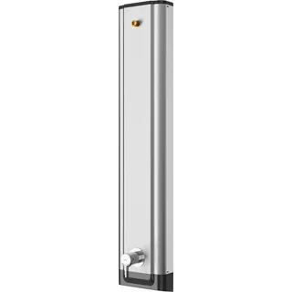 KWC AR Duschpaneel, F5, Edst., Thermostat, EHM, für Duschkopf, Hygieneoption