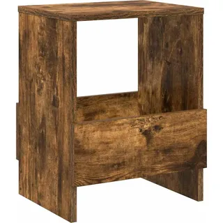 vidaXL Magazinregal Räuchereiche 35 x 30 x 45 cm - Braun