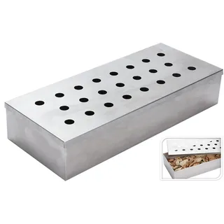 2157451 Räucherbox für Smokerfans - Silber