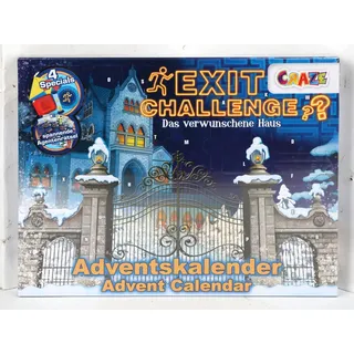 Craze Exit Challenge Das verwunschene Haus Adventskalender Ab 8 Jahre