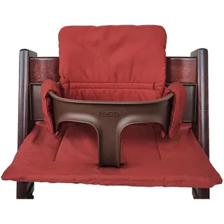 Shabany® Hochstuhl Sitzkissen 100% Bio Baumwolle | Classic Kissen Sitzbezug Hochstuhlauflage | 2-teilig passend für Stokke Tripp Trapp Kinderhochstuhl | maschinenwaschbar einfache Befestigung (loyal)