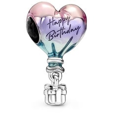 Bild von Charm "Geburtstag Heißluftballon" Silber Emaille 791501C01