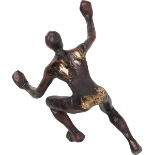 Kare Design Wandschmuck Climber, 14x23cm", braun,
