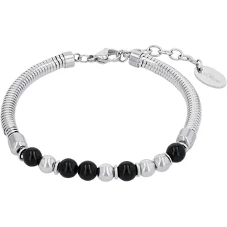 s.Oliver Armband 925 Sterling Silber/Edelstahl für Damen, Armschmuck, Motiv, Kommt in Schmuck Geschenk Box