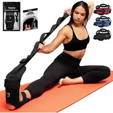 Yoga Gurt Faszienstrecker - Yoga Strap - Yogagurt Faszien Strecker Wadenstrecker & Fußstrecker bei Plantarfasziitis Muskelverspannung Knöchelverletzung - Übungsschlaufe zum Dehnen der Beinmuskulatur