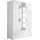 Drehtürenschrank Kemi 136 x 194 x 53 cm Weiß