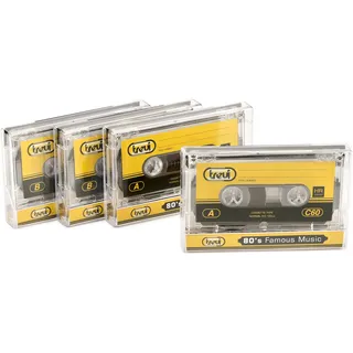 Trevi 0C60P4 Audiocassette, Gelb