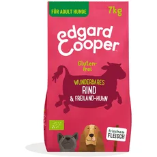 Bild Edgard&Cooper Adult Rind und Huhn Bio Hundetrockenfutter 7 Kilogramm