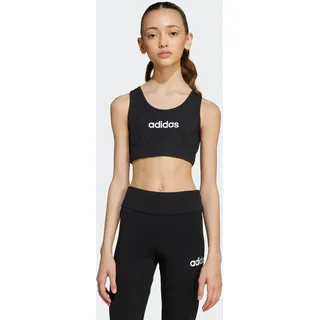 adidas Sportswear Sport-BH »JG LIN BRA TOP«, 1 Stk., schwarz-weiß