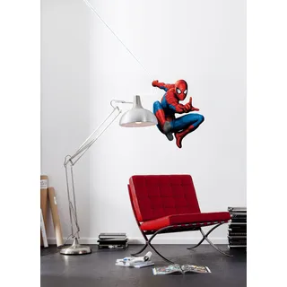 KOMAR Spider-Man Wandtattoo von Komar - Größe 50 x 70 cm - Wandsticker, Aufkleber, Wandaufkleber, Kinderzimmer, Spiderman, Marvel