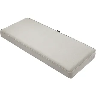 Classic Accessories Montlake Wasserabweisendes Outdoor-Bankkissen, Terrassenmöbel, Schaukelkissen, 107,7 x 45,7 x 7,6 cm, Grau meliert