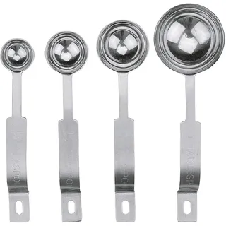 Städter 509207 Messlöffel Set, 4-teilig, Silber