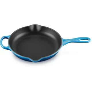 Le Creuset Signature Brat- und Servierpfanne 23 cm azure