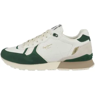 Pepe Jeans Herren Brit Ivy M Sneak, Green Ivy Green, 10 UK