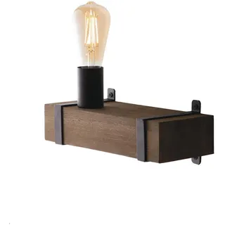 ECO-Light I-TEXAS-AP1 I-TEXAS-AP1 Wandleuchte E27 Braun