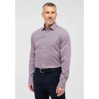 Eterna Langarmhemd »SLIM FIT« NON IRON (bügelfrei), lila