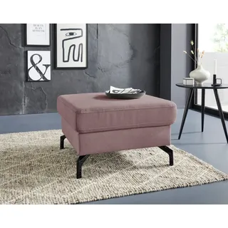 sit&more Hocker Percy 72 x 46 x 72 cm Lila/Rosa