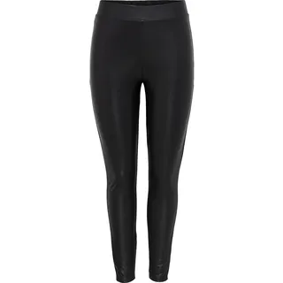 Only ONLCOOL Coated Legging Hosen Schwarz S