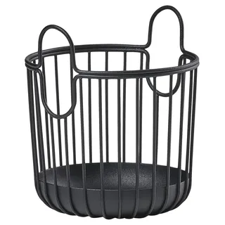 ZONE Denmark Aufbewahrungskorb Klein Durchm. 10,5 x Höhe 13,5 cm Schwarz