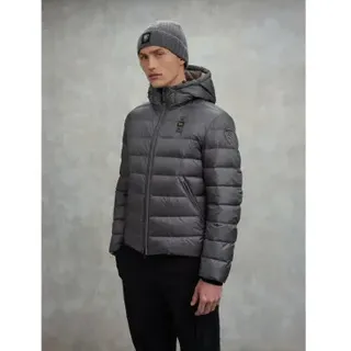 Blauer für Herren. 25WBLUC03086 Acton Kapuzenjacke grau (XXL), Lässig, Polyamid