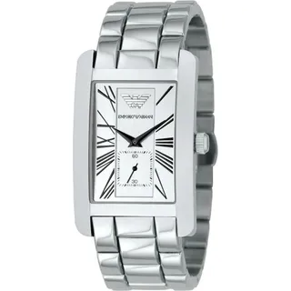 Emporio Armani Herrenuhr silber AR0145 - Silber