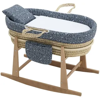 Cambrass - Quilted Basket Mio Cuco+W.Stan Alaska Azulon 49x80x61 Cm