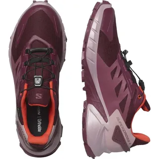 Supercross 4 GORE-TEX Trailrunningschuhe - Tawny Port/Deauville Mauve/Cherry T 38 2/3