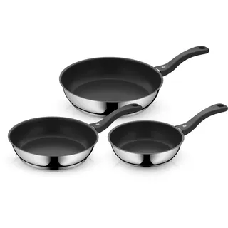 WMF Devil Pfannen-Set 3-tlg. 20 cm + 24 cm + 28 cm