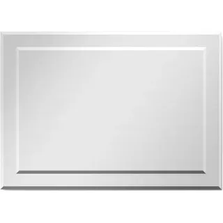 soak Rechteckiger Design-Wandspiegel - Moderner Badspiegel - 50 x 70 cm, einfache Montage