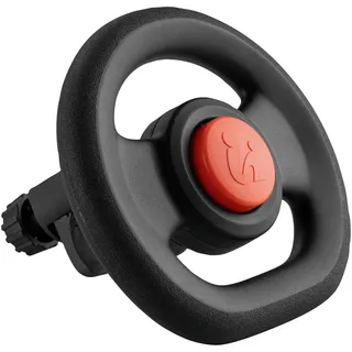 hauck Buggy-Lenkrad Pushchair Steering Wheel - mit Hupe & zur Befestigung am Vorderbügel - Black