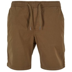 Bild von Herren Stretch Twill Joggshorts Klassische Shorts, darksand, XL