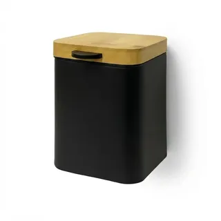 Relaxdays Kosmetikeimer 3 l Schwarz
