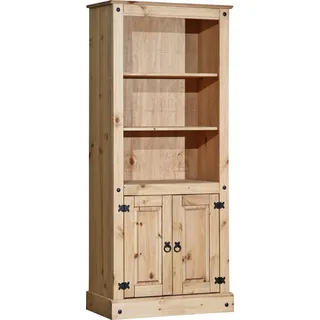 Möbilia Stauraumschrank 81 x 177 x 38 cm gelb