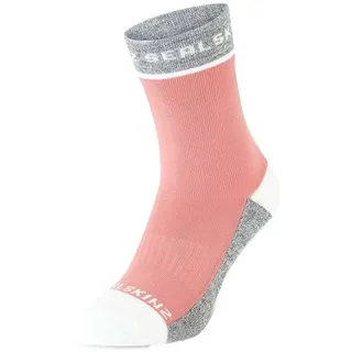 Sealskinz Foxley Active Socken - Pink / Grey - EU 39-42
