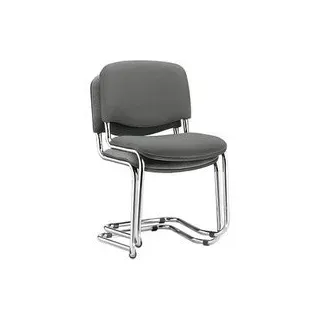 Nowy Styl Besucherstühle Iso Swing ISO SWING CHROM C38 anthrazit Stoff, 2 St.