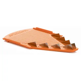Börner Messereinschub 10mm für Gemüsehobel V1, V3, V6 Gemüsehobel Juliennestreifen Pommesschneider Gemüsestreifen Zwiebelschneider, Farbe:Weiß - Weiß