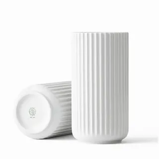 Lyngby Porcelæn Lyngby-Vase 20 cm weiß