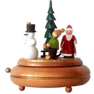 Spieldose Weihnachten 18 cm Spieluhr Erzgebirge NEU Seiffen erzgebirge