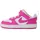 Court Borough Low Kinder Laser Fuchsia/White 36